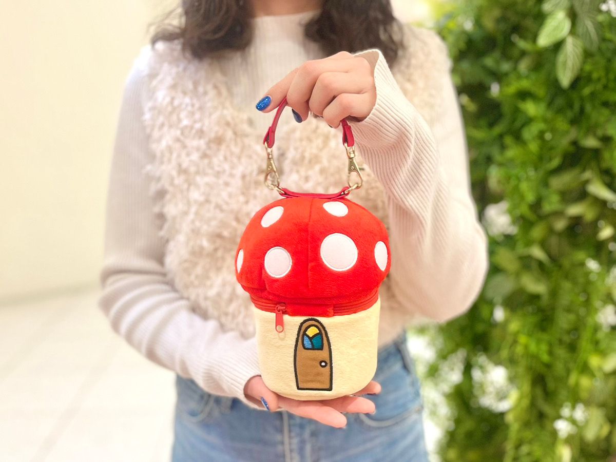 新作】ステンレスボトル【限定】きのこハウスのポシェット発売