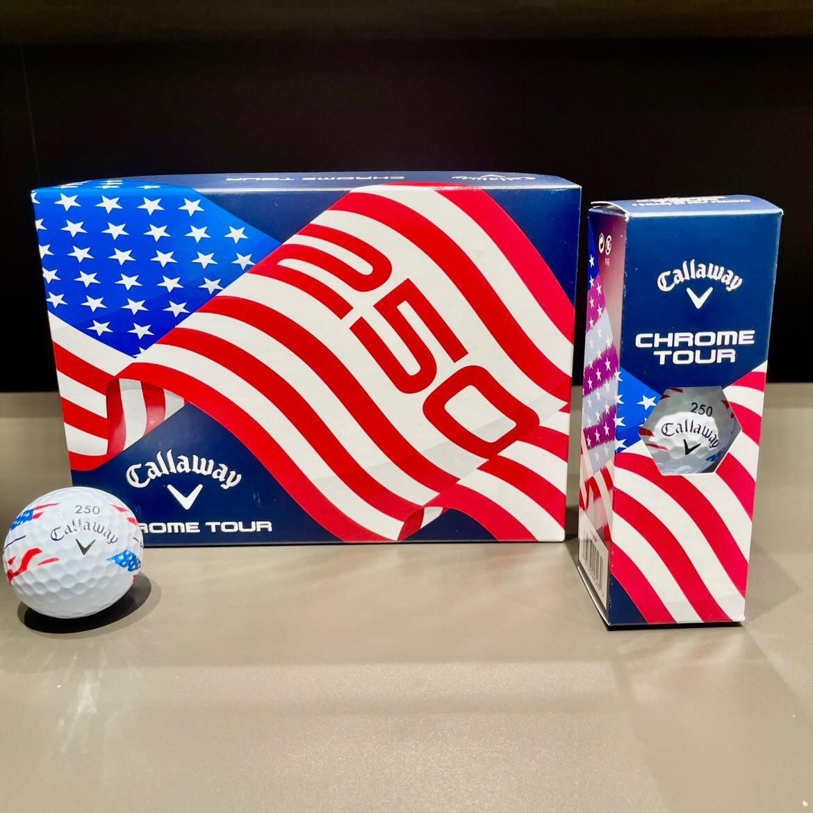 Callaway Chrome Tour ゴルフボール 5個入り5箱 Callaway Chrome Tour