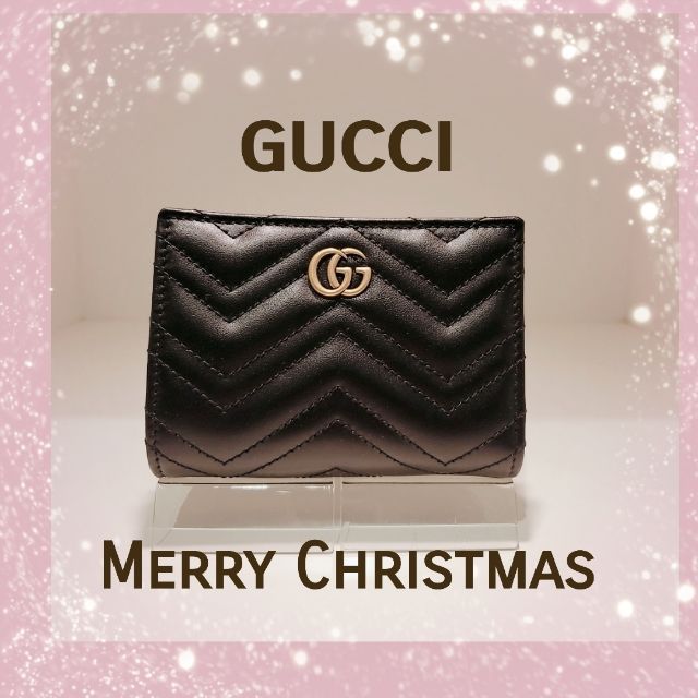 グッチ GUCCI ダブルG キルティングレザー 折り財布 773427 DTDHT