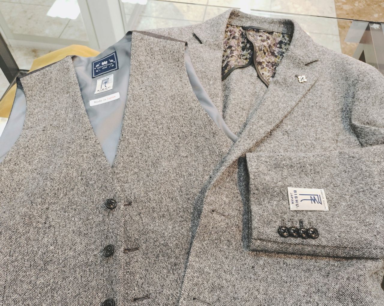 ☆尾州ツイードシリーズ☆｜Mitsumine｜Staff Blog｜Mitsumine (三峰