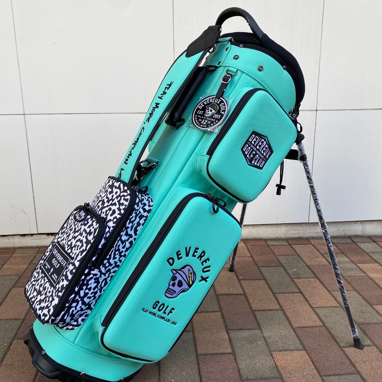 DEVEREUX GOLF キャディーバッグ ゴルフバッグ 乗り上げる