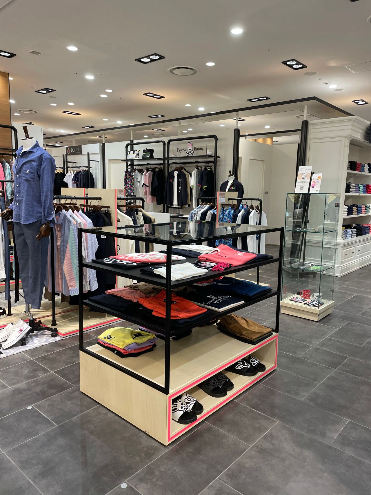 阪急うめだ本店 Psycho Bunny サイコバニーショップブログ