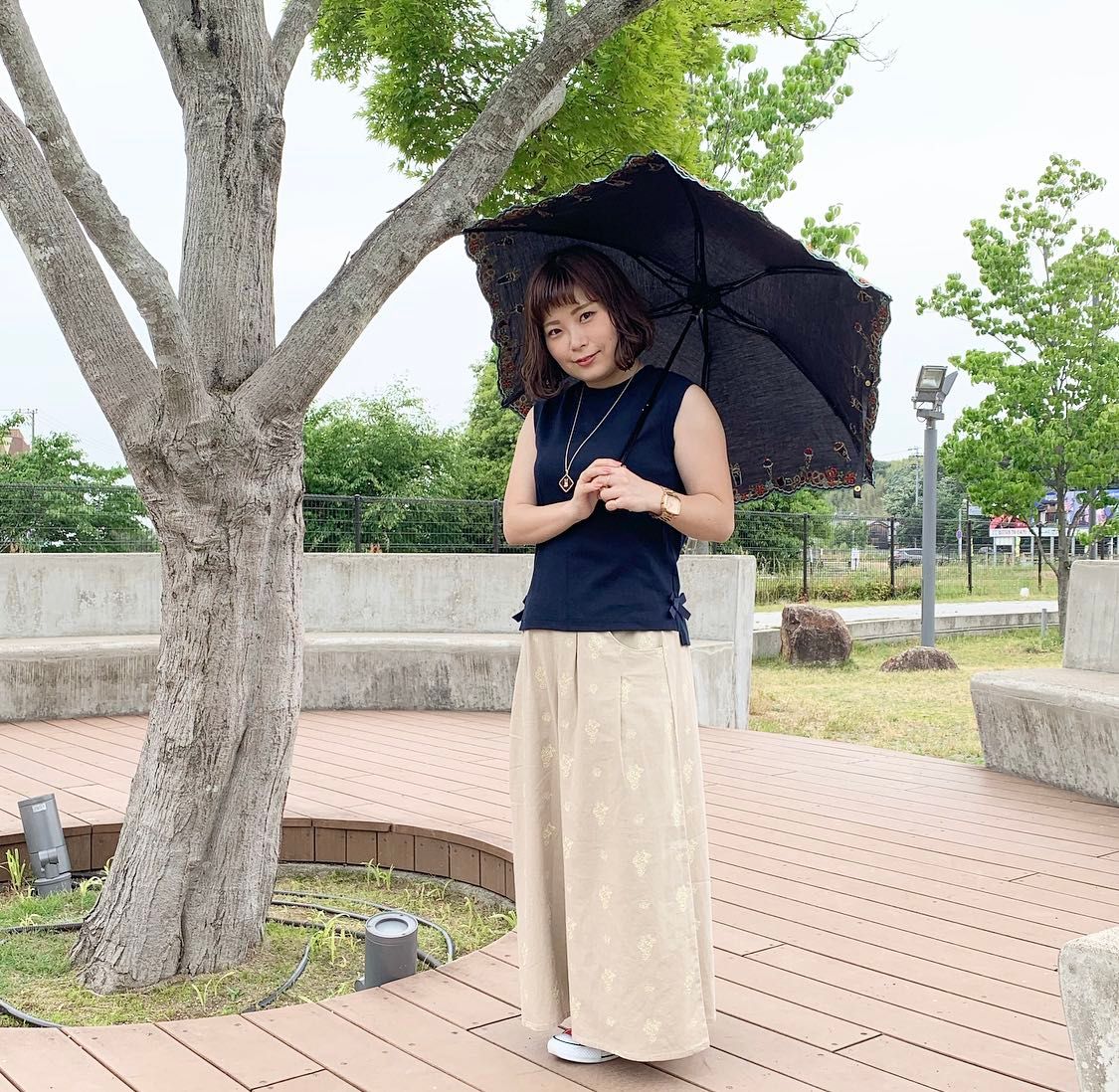 毎日持ち歩きたくなる お洒落な 日傘 Franche Lippee 三井