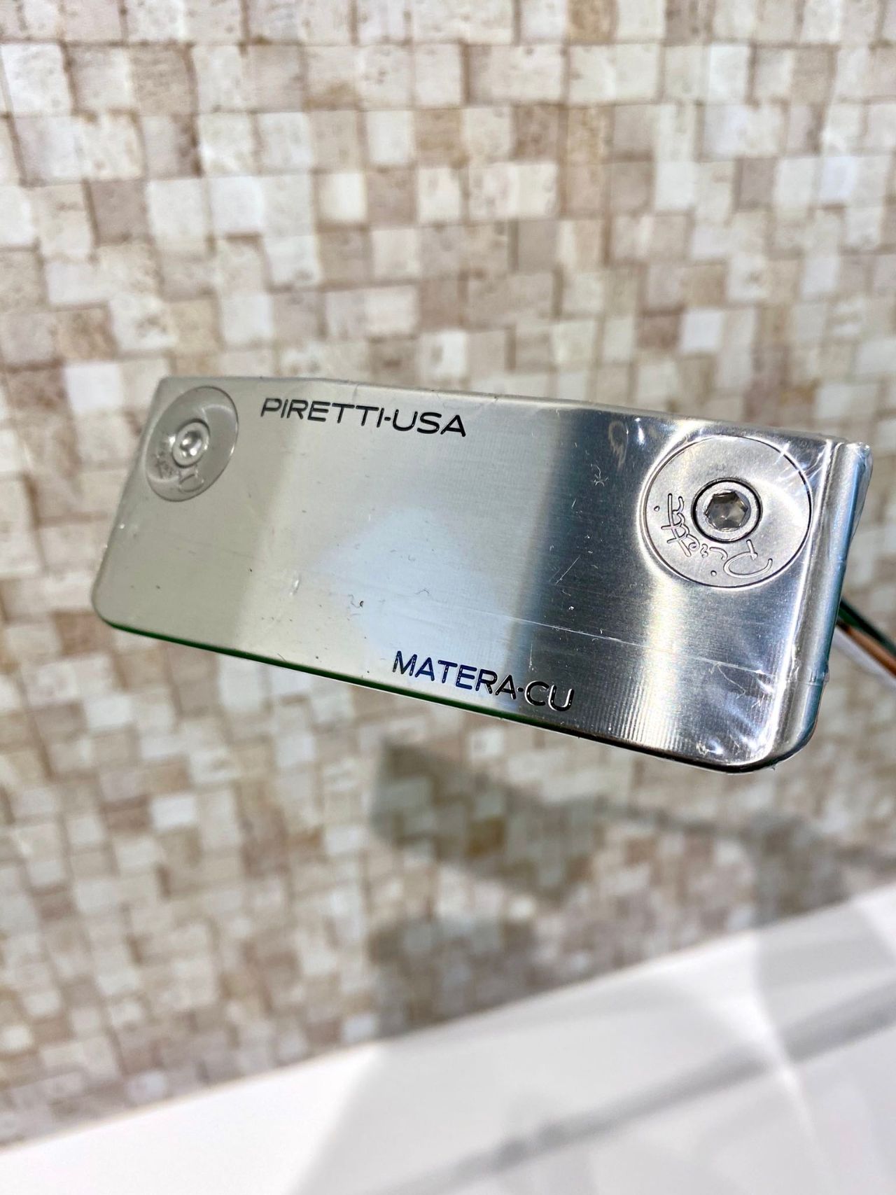 非常に貴重なパター！【piretti 世界限定150本パター〔MATERA FN CU