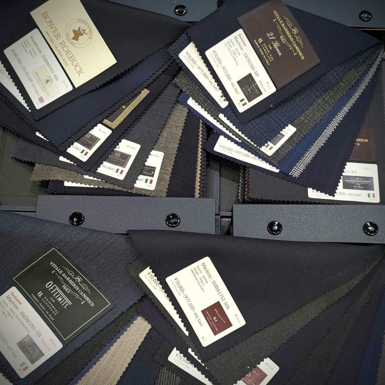 追⑪在庫❤4月23日～25日。オーダー受付け用サンプル生地⭐ 