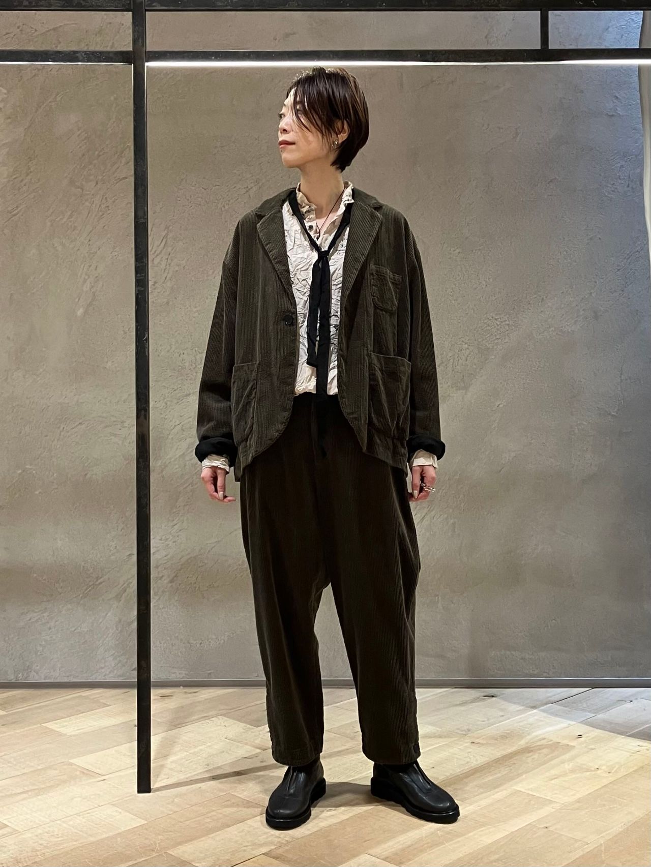 styling】サッカーコール天 | 丸の内店 | pas de calais | パドカレ