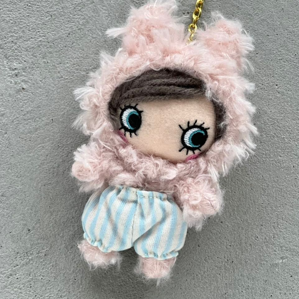 新作】待望の！手のひらサイズのぬいぐるみチャーム ハピアニの着せ