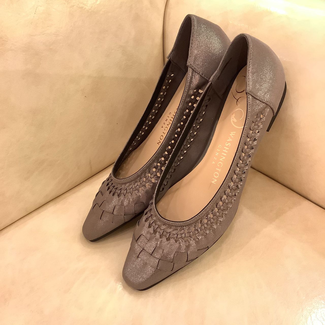 WASHINGTON フラットパンプス新色入荷致 | GINZA WASHINGTON