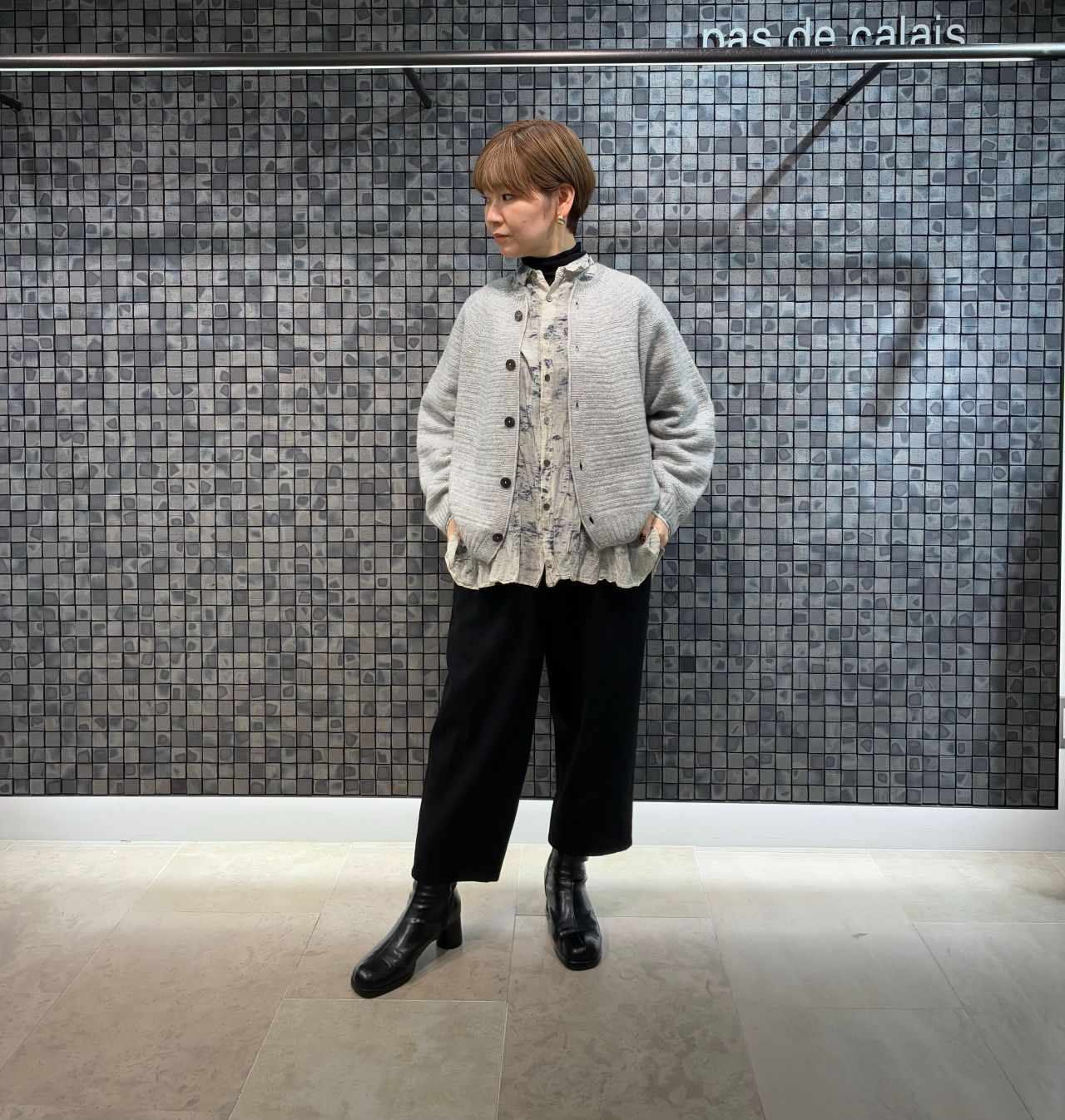 カシミヤ・ウール・ブレンド | 京王百貨店新宿店 | pas de calais 