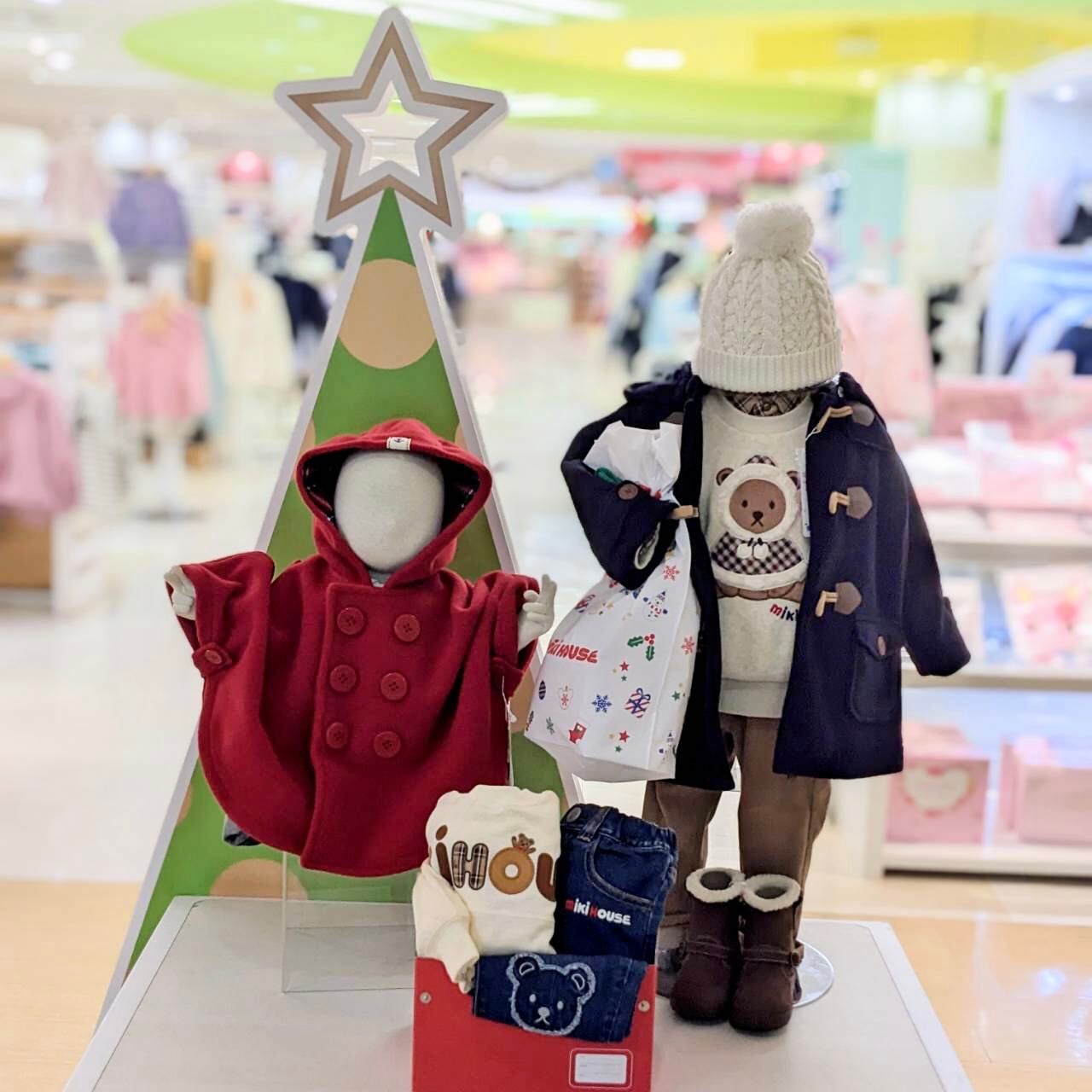 大人気☆定番ダッフルコート！｜ミキハウスミキハウス 橿原近鉄店公式