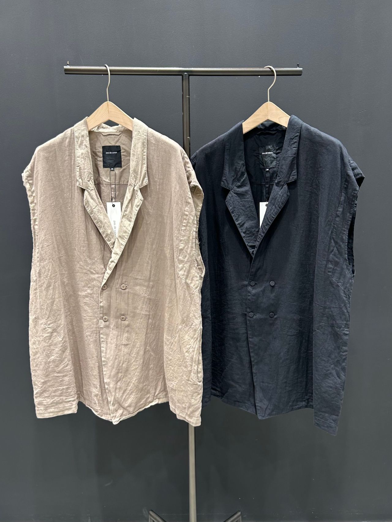 coordinate》コットンリネンビッグベスト | 岩田屋本店 POP UP SHOP：3 