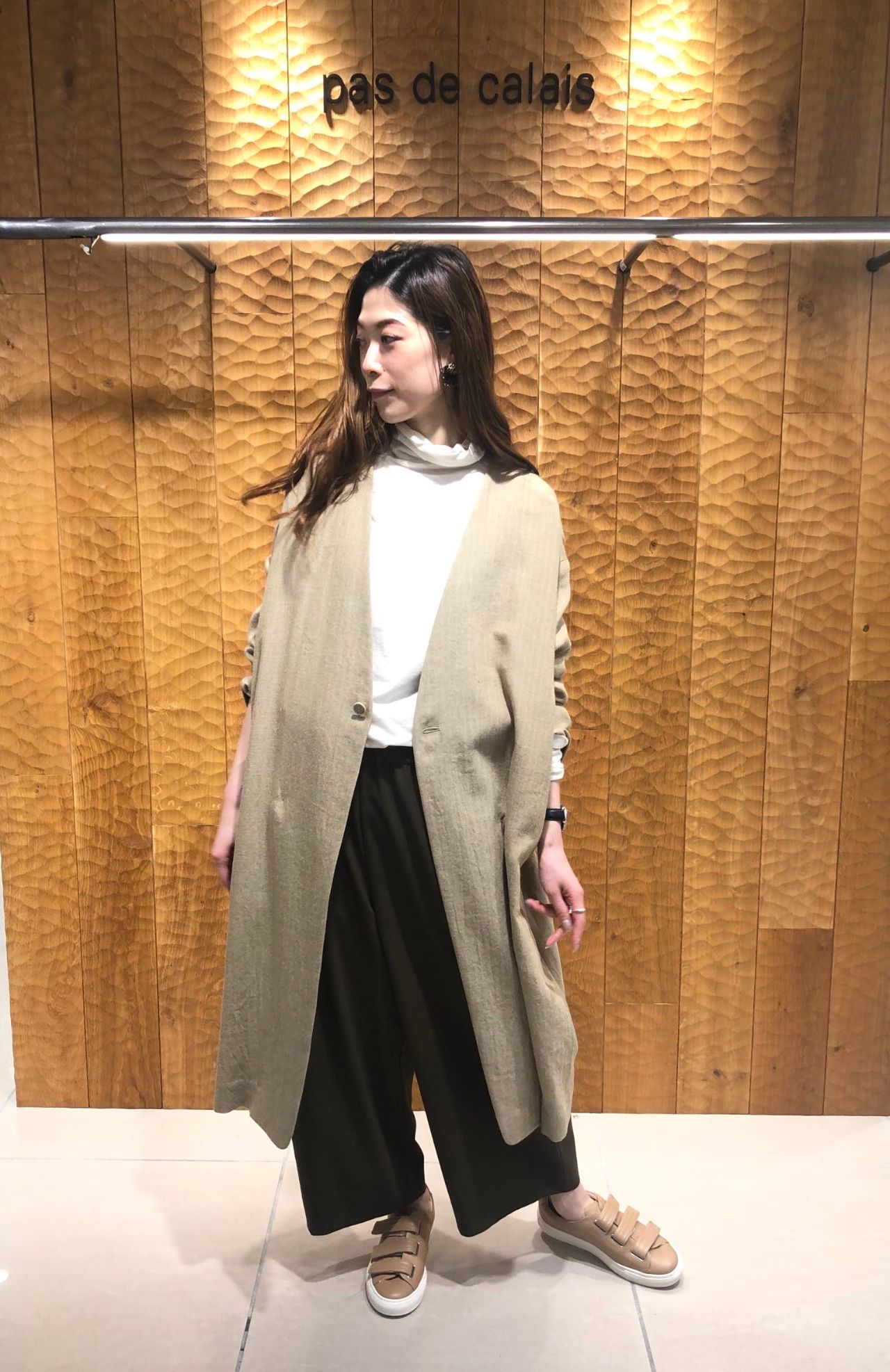 NEW ARRIVAL】ヘリンボン コート | 横浜髙島屋店 | pas de calais