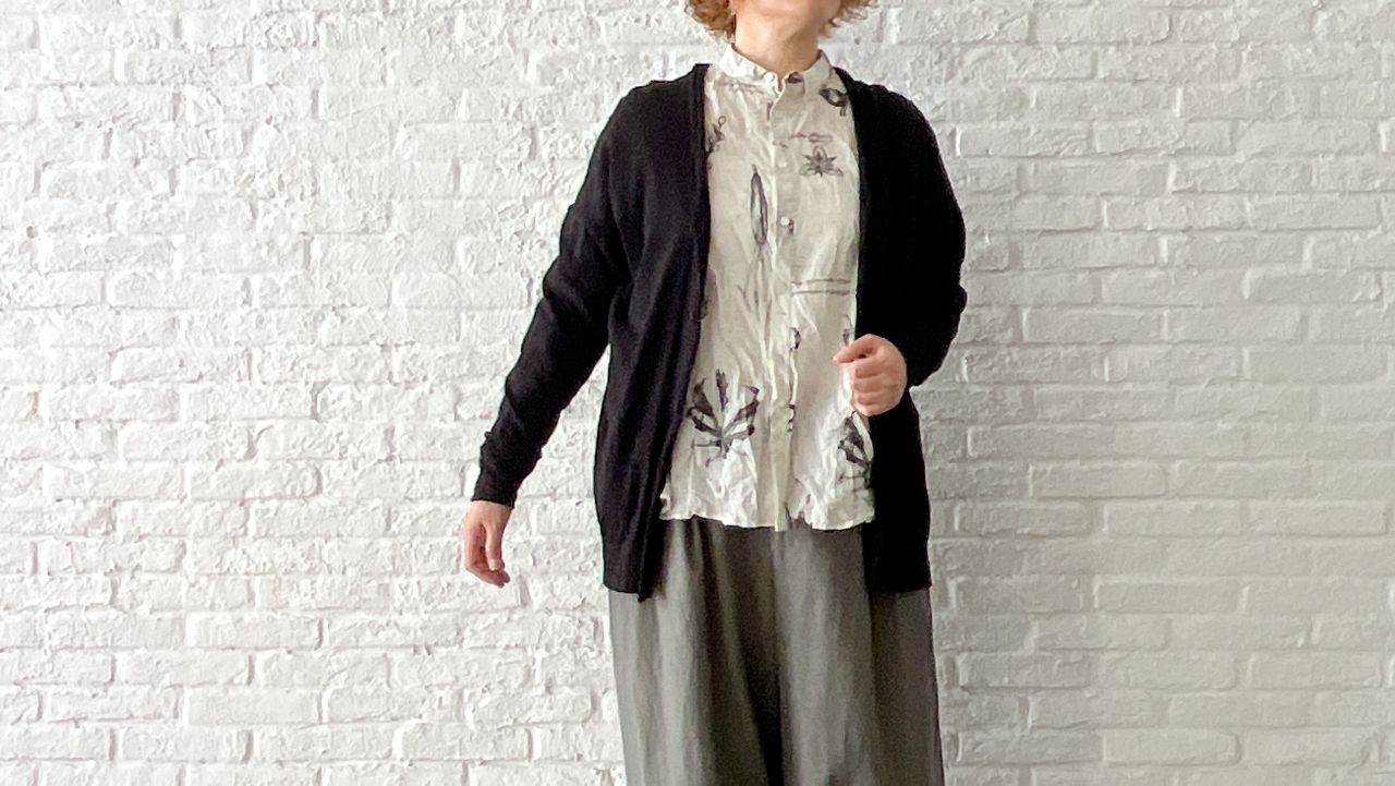 プラントグロウスプリント ブラウス＆イベントのお知らせ | pas de