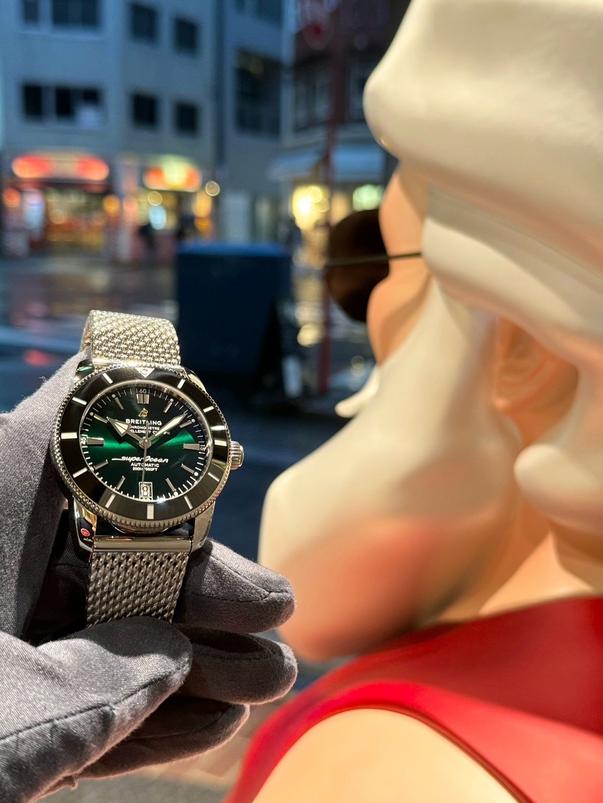 BREITLING 1884 メッシュブレスレット