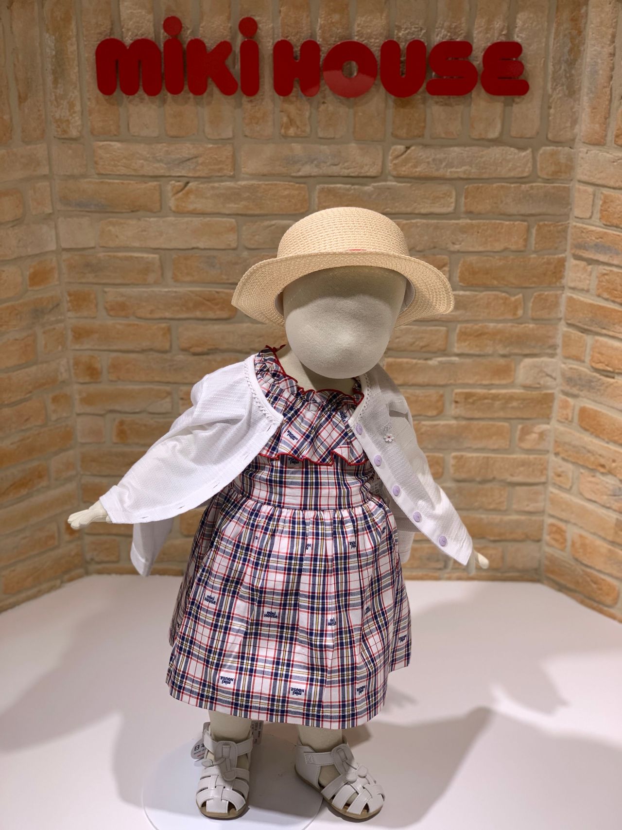 ミキハウスチェックシリーズ☆｜ミキハウスミキハウス 阪急うめだ本店