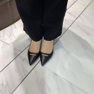 SALE] WASHINGTON 切替デザインポインテッドパンプス|銀座ワシントン