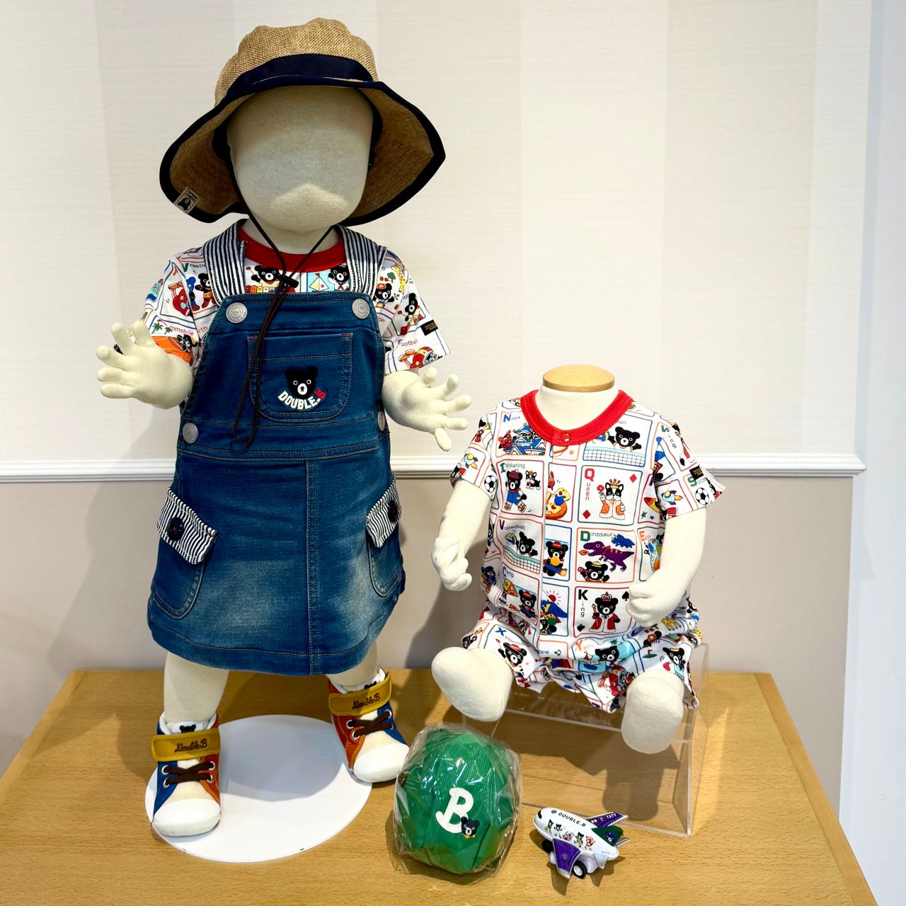 ダブルB☆アルファベット総柄シリーズ｜ミキハウスミキハウス いよてつ