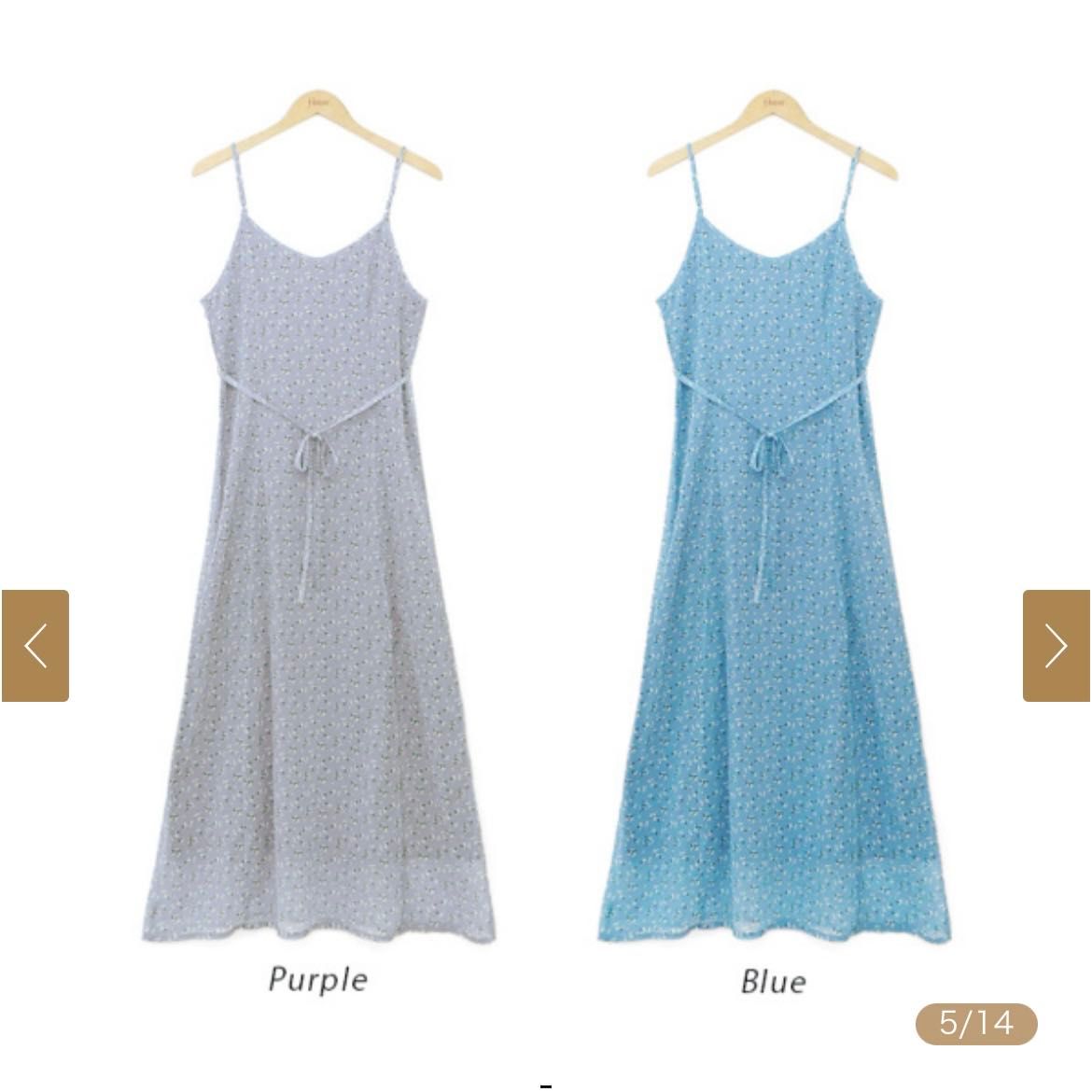 flower スパークルブルームワンピース