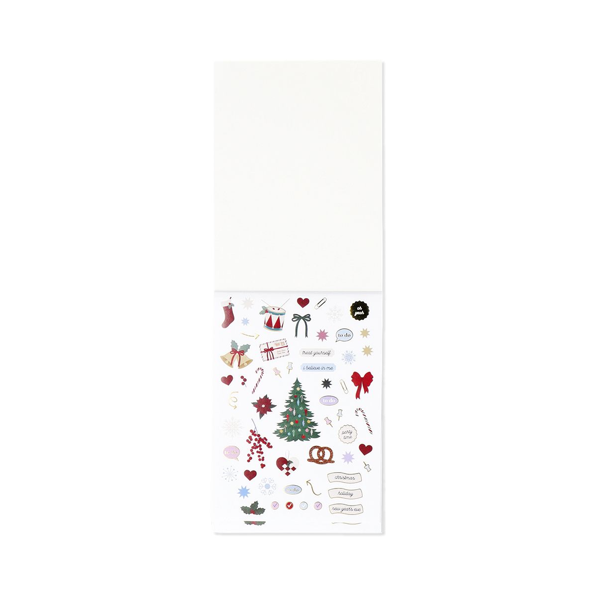 virgin Atlantic A330 2023年クリスマス限定 台紙封筒付き カード（封筒付） | フライング タイガー コペンハーゲン