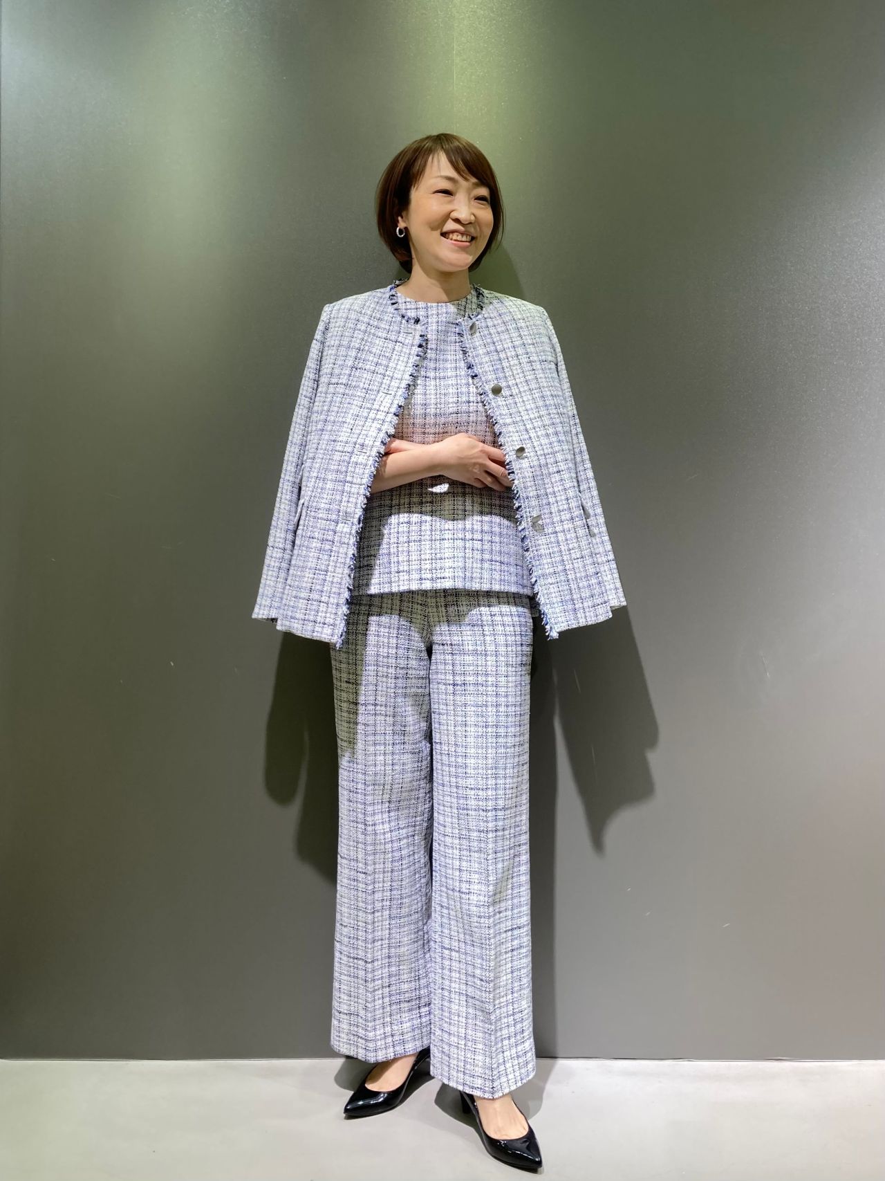 theory luxe セットアップ Theory luxe - Theory luxe 20ss リネンセットアップの通販 by