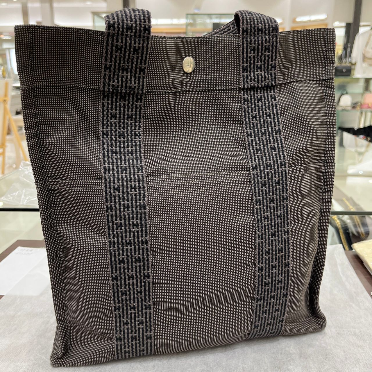 HERMES ヴィンテージ　プールバッグ ビーチバッグ 《ル・シャン・デ・シガール》 | Hermès