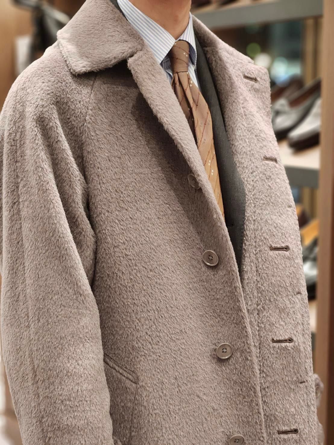 Staff Order】Long Shaggy Coat｜UNIVERSAL LANGUAGE MEASURE'S