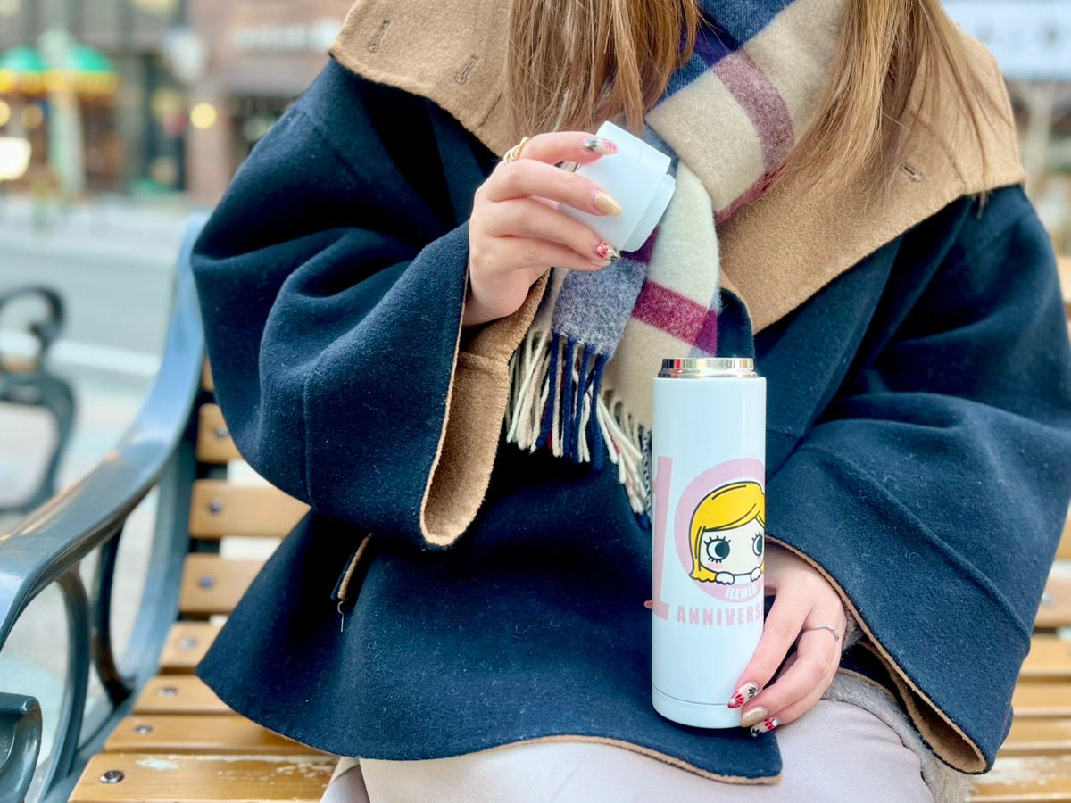 新作】ステンレスボトル【限定】きのこハウスのポシェット発売