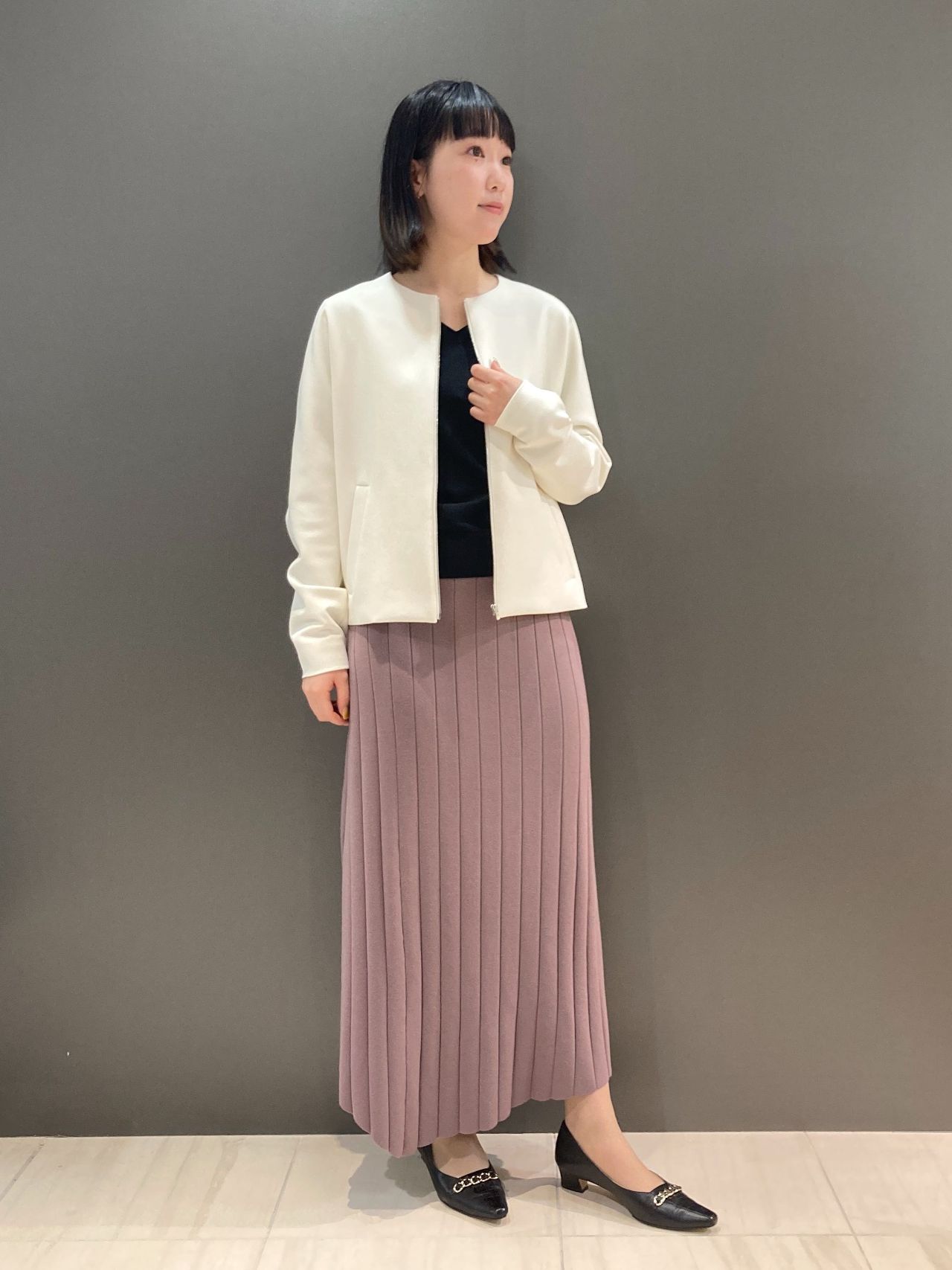 タグ付き　theory luxe ⭐︎ スプリングコート ピンク 38 タグ付き theory luxe ⭐︎ スプリングコート ピンク 38