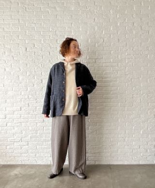 ファインウール フーデッドプルオーバー | pas de calais Online | pas