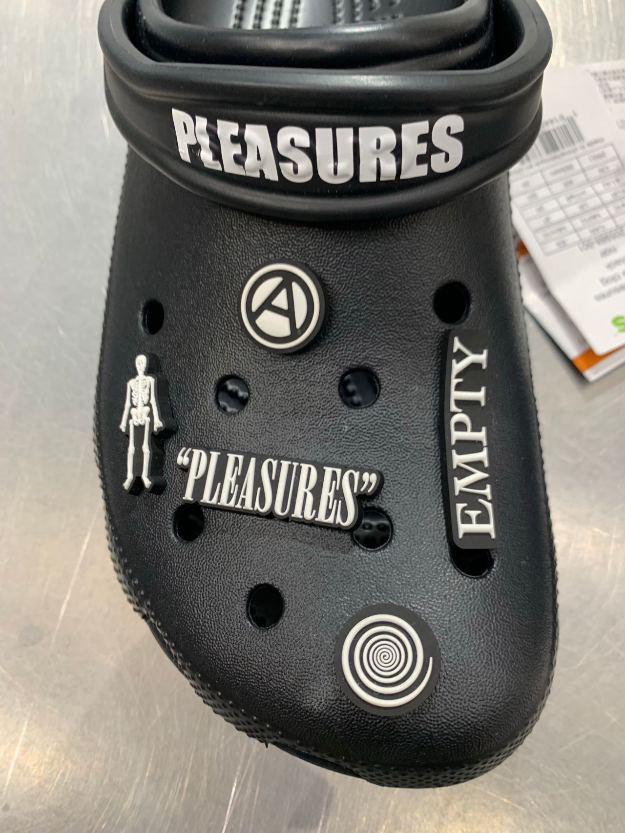 crocs pleasures