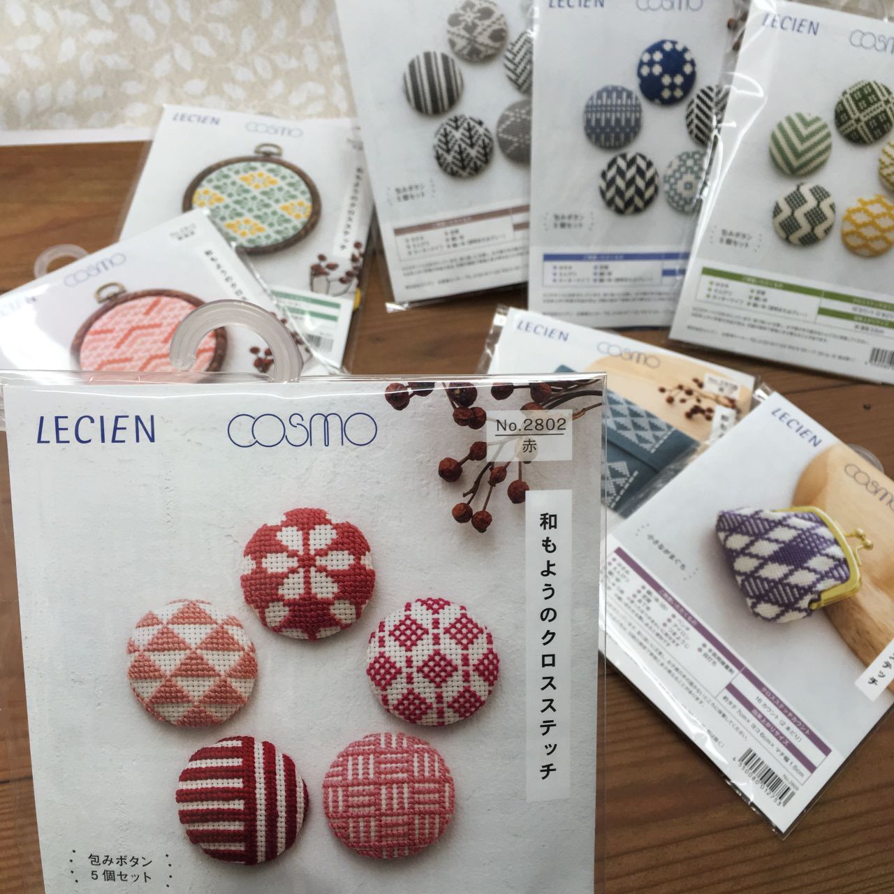 和もようのクロスステッチキット 本店 服飾館5階a Bフロア 毛糸 手芸材料 生地 手芸用品のオカダヤ Okadaya 公式ショップブログ