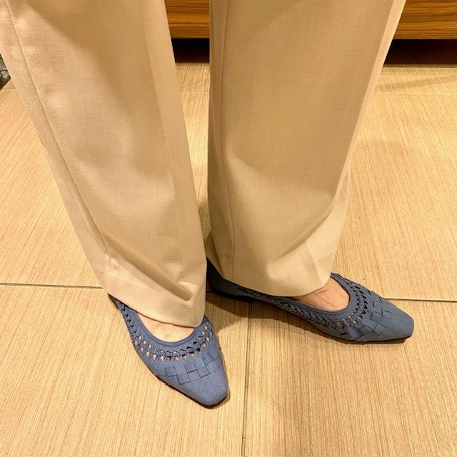 Lサイズ☆新色☆ 編み込みデザインフラッ | GINZA WASHINGTON 銀座