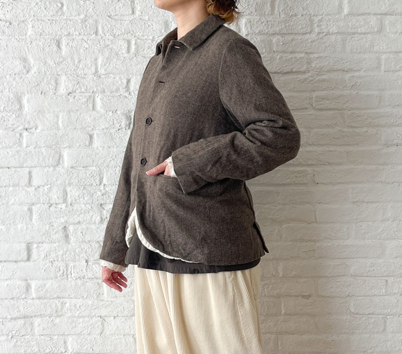 サッカーコール天 サルエルパンツ | pas de calais Online | pas de