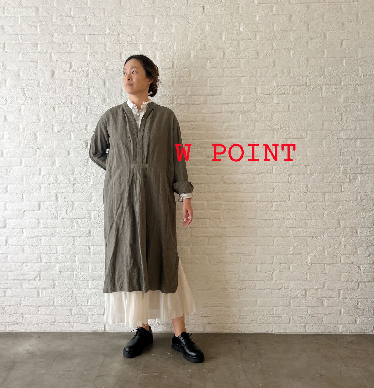 パドカレ　コットンリネンライト ツイルコート　ライナー付き パドカレ コットンリネンライト ツイルコート ライナー付き pas