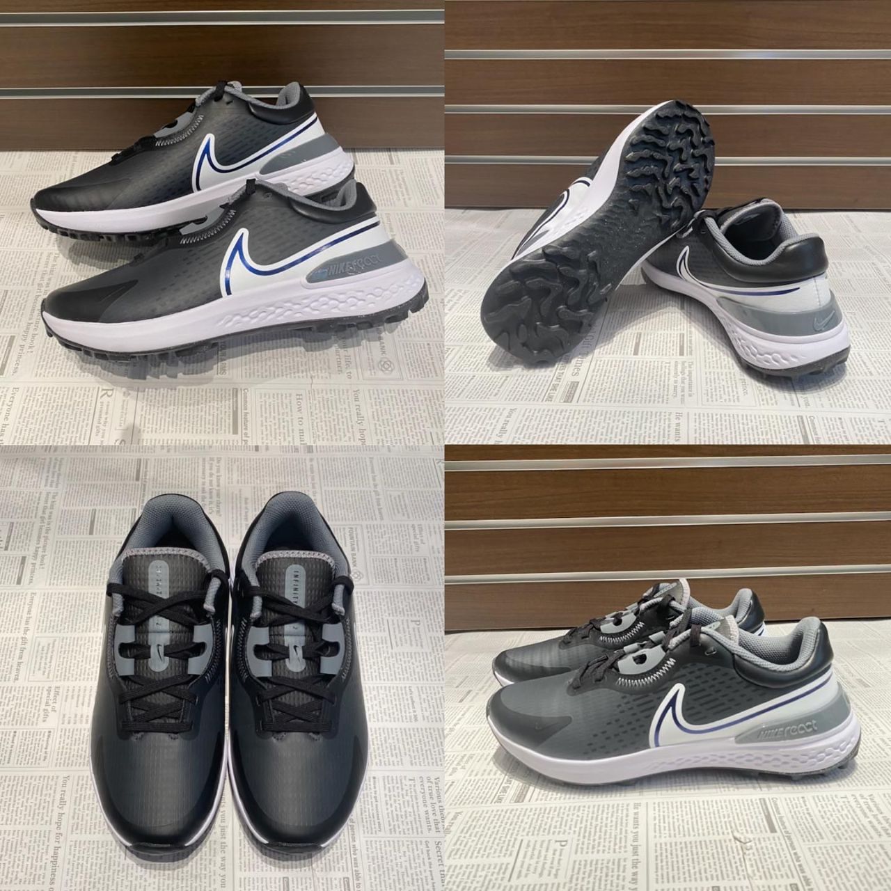 NIKE - 【2度着用のみ】ナイキ ゴルフシューズ 楽天市場】NIKE GOLF ナイキゴルフ 日本正規品 インフィニティ G