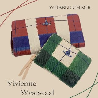 最終お値下げ　早い者勝ちです　ビビアン　グロッシータータン長財布 ヴィヴィアンウエストウッド Vivienne Westwood 長財布 ラウンド