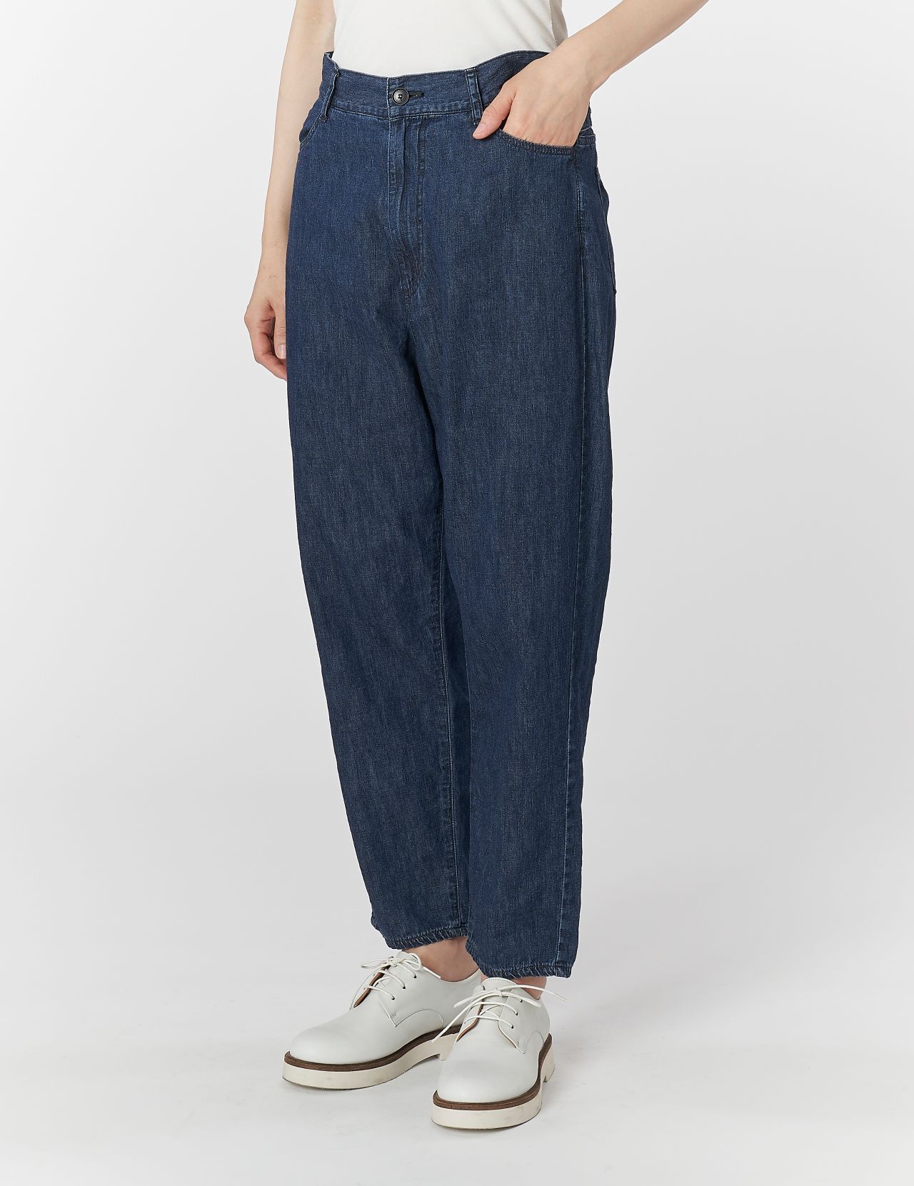 pas de calais パドカレ　24ss 綿麻デニムジャケット pas de calais 綿麻デニムジャケット | CoCo Cuore