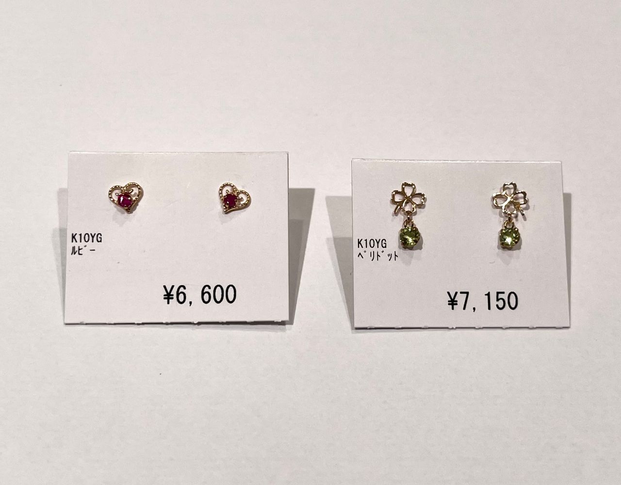 ピアス大量入荷です！ | KANDA喜連瓜破店 | ジュエリーKANDAショップブログ