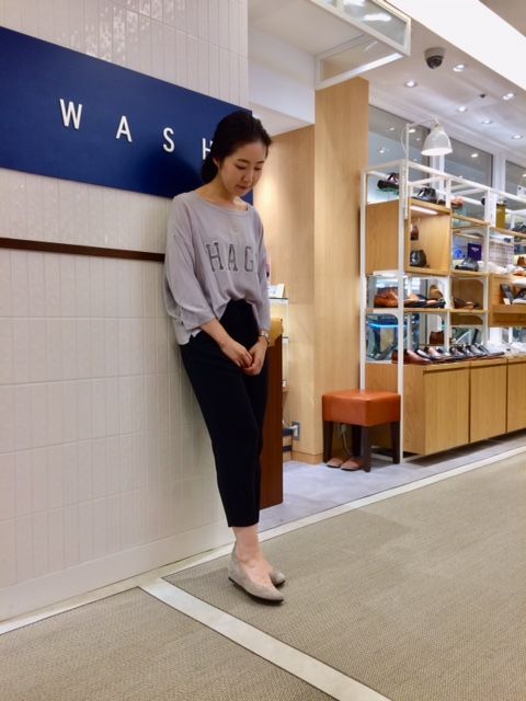 Gaimo★本革パンプス★37★23.5★試着のみ★ランクN GAIMOのパンプス☆＆パルコカード10％O | WASH 池袋パルコ
