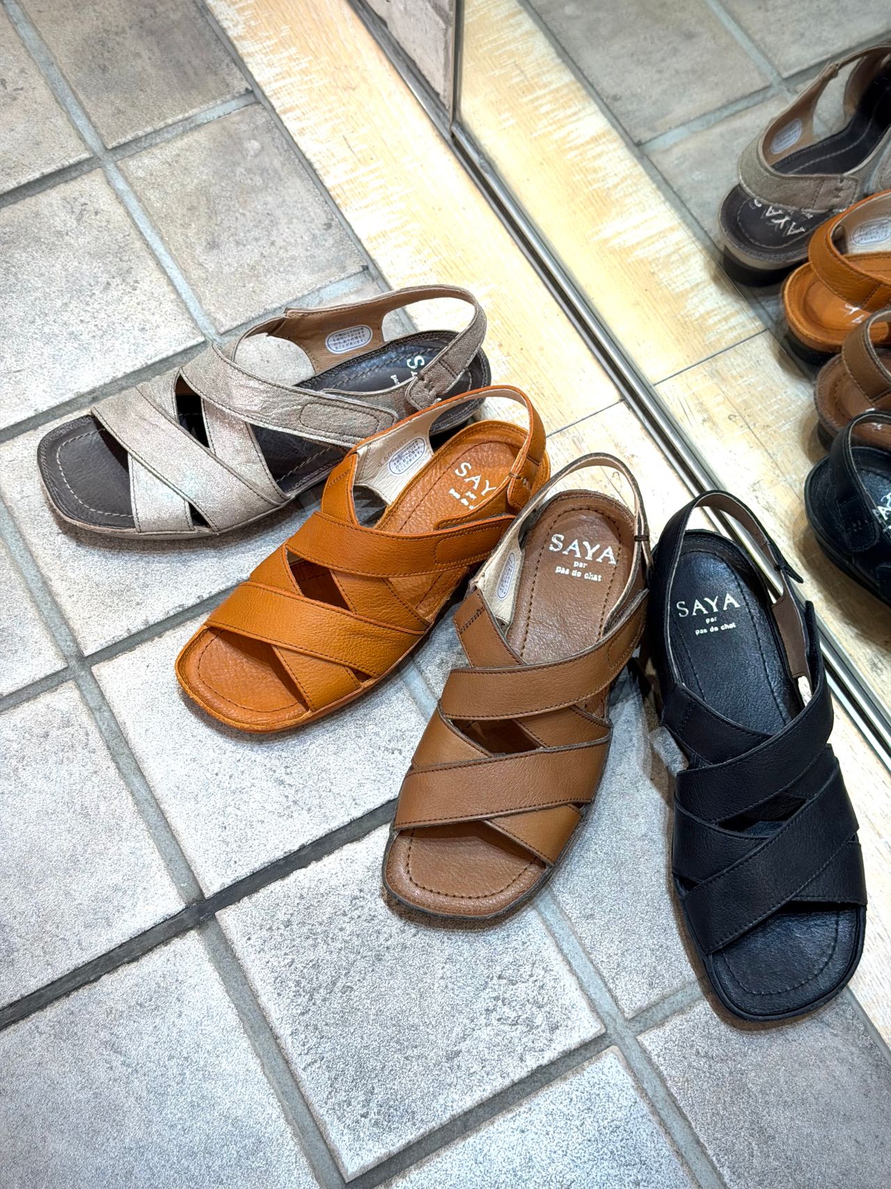 SAYA レザーサンダル | WASH 二子玉川ライズ店 | WASH | 銀座