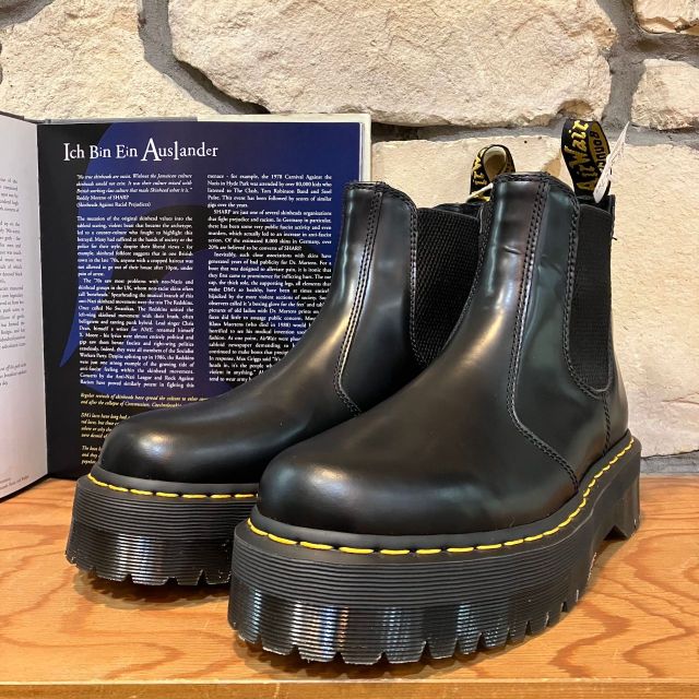 【美品】 ドクターマーチン クアッド チェルシー ブーツ 24687001 Dr Martens ドクターマーチン 2976 QUAD チェルシーブーツ