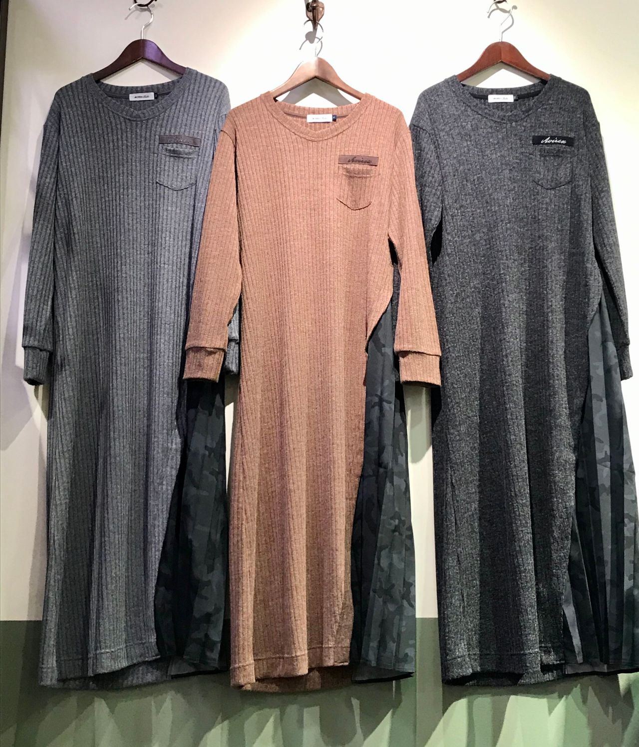 Avirex横浜店 スッキリと着れちゃう秋のニットワンピース Avirex Avirex 横浜 上野商会公式ブログポータルサイト Avirex横浜店 スッキリと着れちゃう秋のニットワンピース Avirex Avirex 横浜 上野商会公式ブログポータルサイト