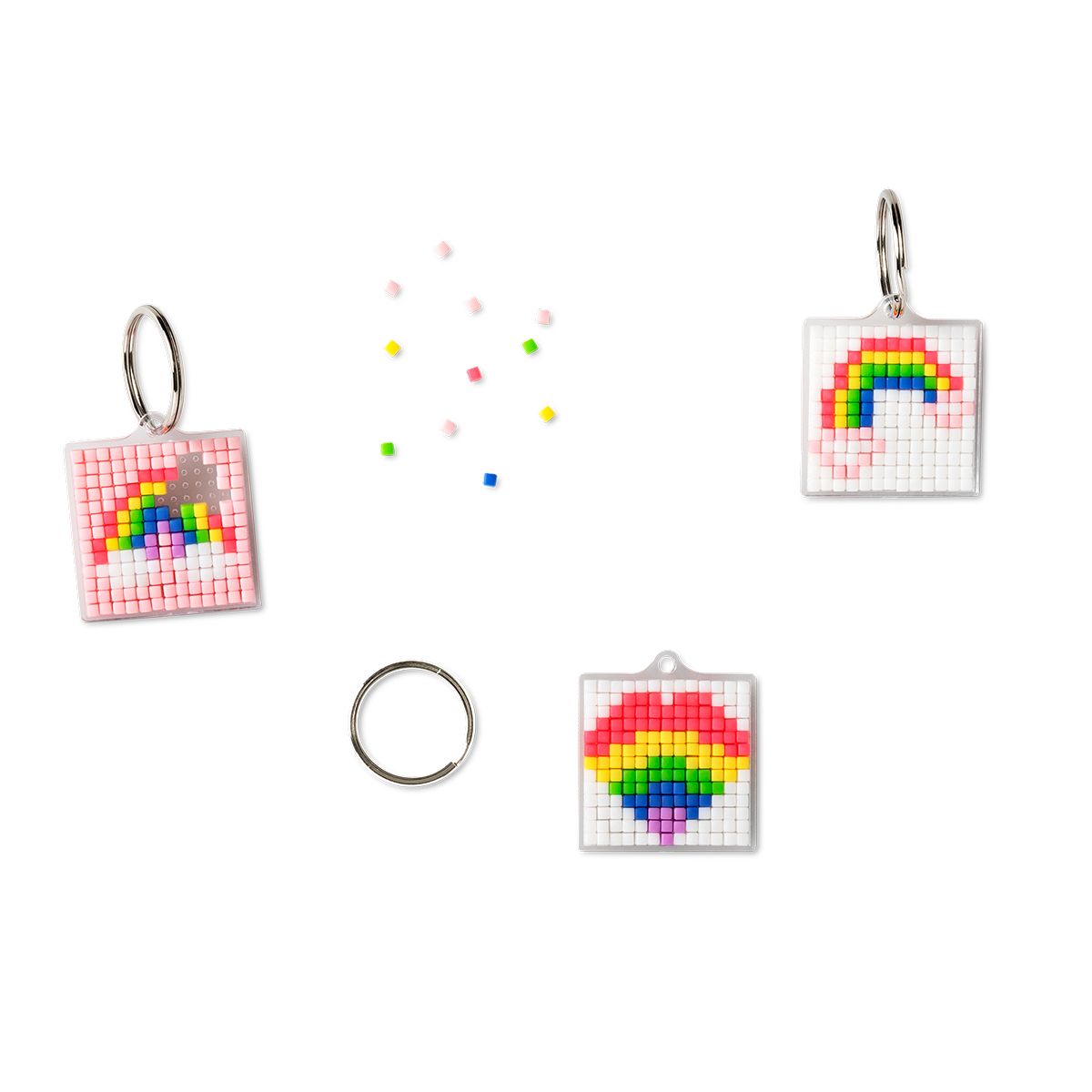 DIYキーリング フライングタイガー DIYキーリング 3pcs | フライング タイガー コペンハーゲン