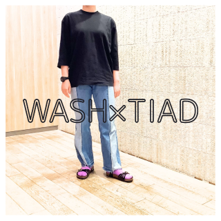 【WASH×TIAD】サンダル