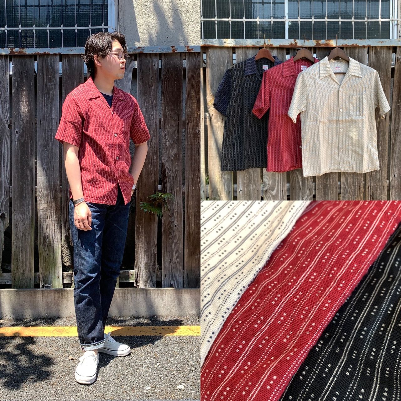 MOMOTARO JEANS レーヨンシャツ MOMOTARO JEANS / 桃太郎 ジーンズ】 RAYON S/S SHIRT