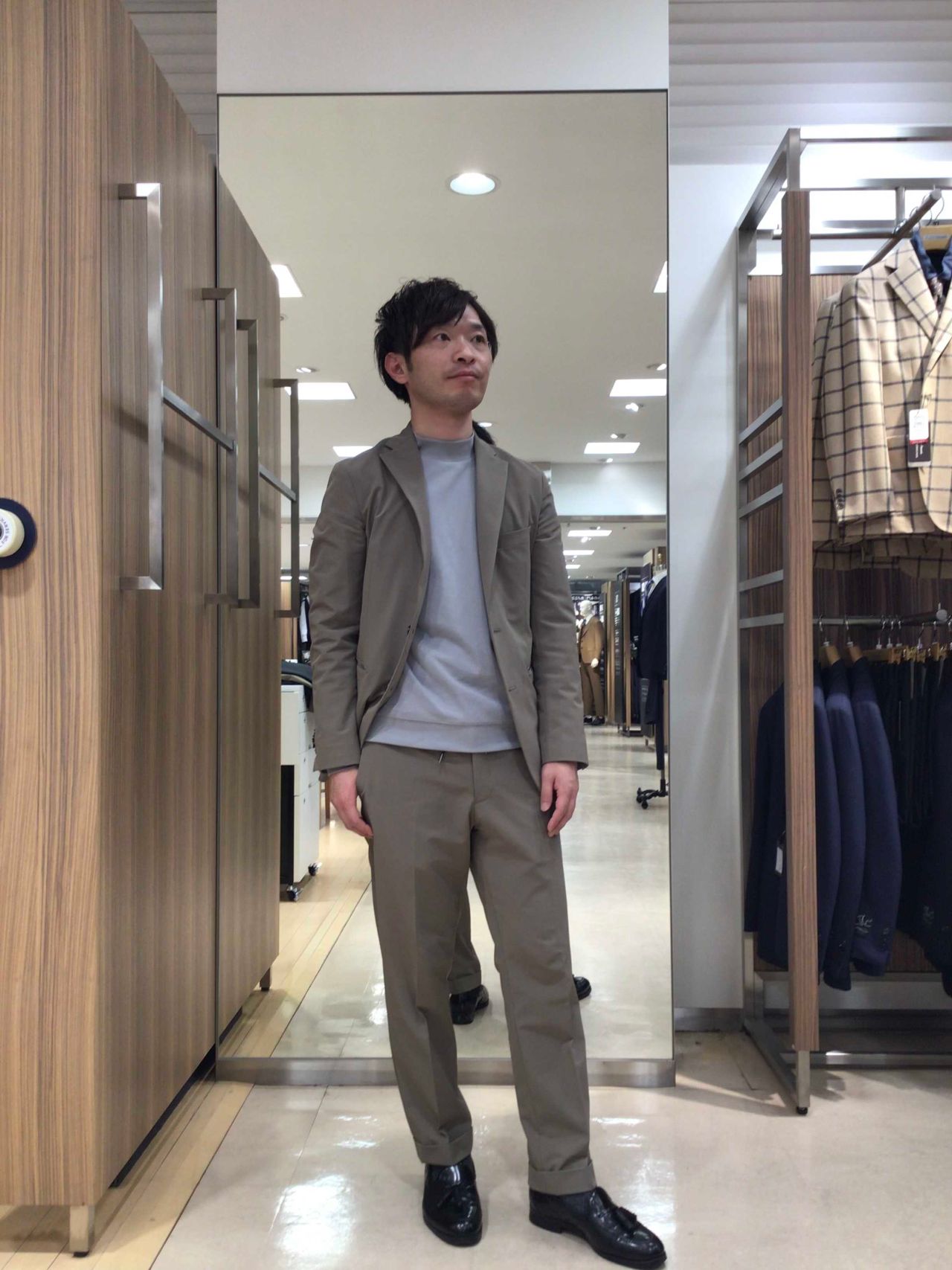 着心地楽々♪ビジネス&カジュアル兼用⭐︎最高セットアップ｜THE