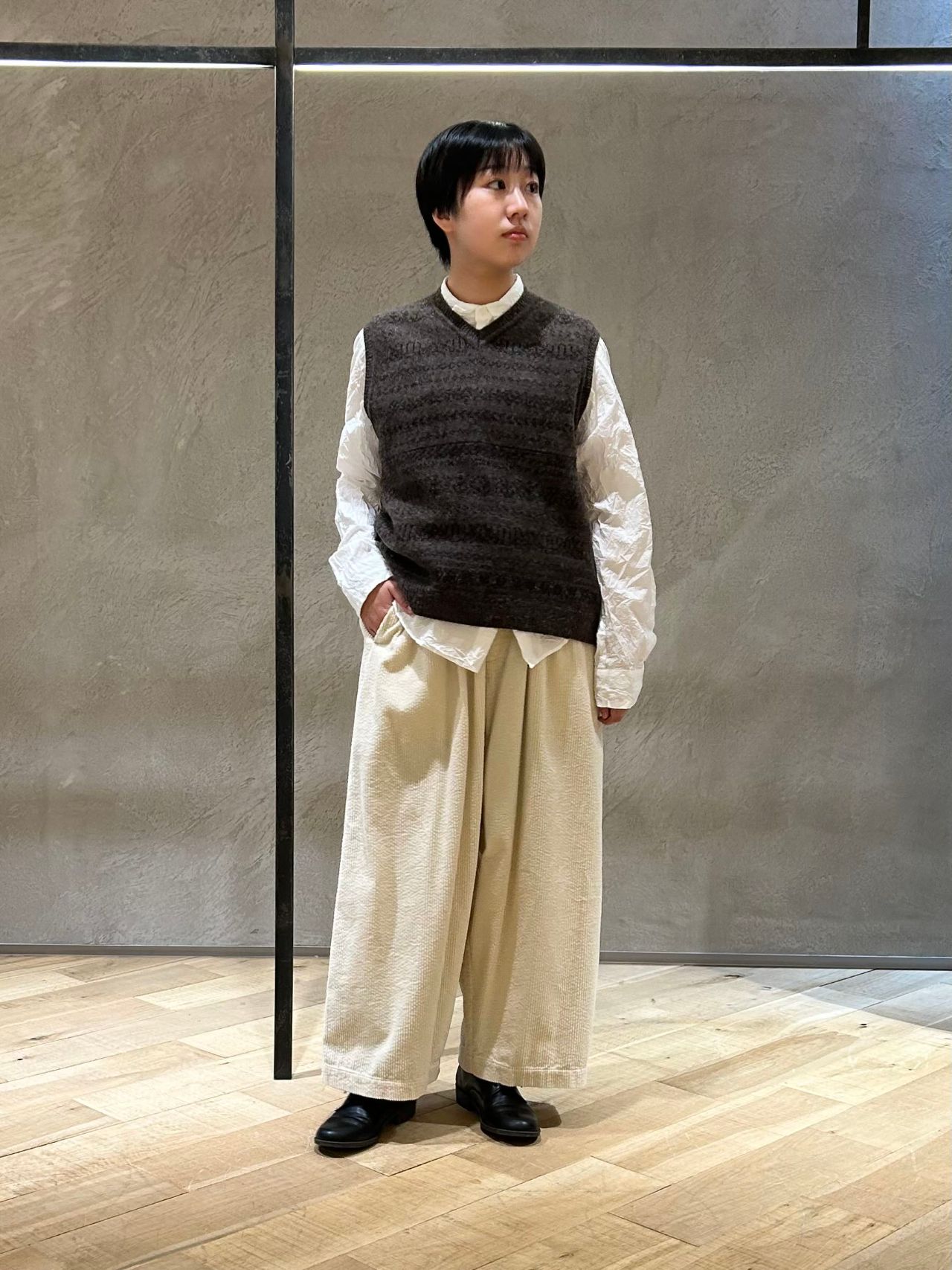 styling】サッカーコール天 | 丸の内店 | pas de calais | パドカレ