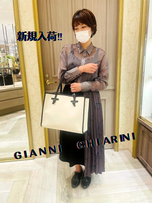 ジャンニ キアリーニ GIANNI CHIARINI マルチェッラ M トートバッグ ...