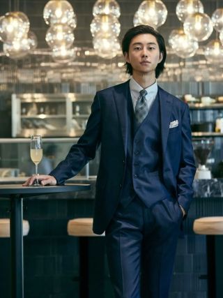 結婚式　スーツ　スリーピース スーツ メンズ スリーピース ビジネススーツ 3ピーススーツ 30代