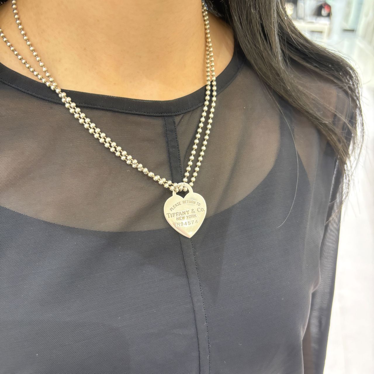 【VINTAGE】ティファニー リターントゥティファニー ネックレス Tiffany&Co ティファニー リターントゥティファニー ネックレス